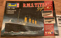 R.M.S. Titanic 2 Modelle Geschenkset 1:700 1:1200 Bausatz mit Farbe Revell 05727