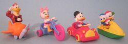 McDonalds Happy Meal - Duck Tales - Set 4 Figuren 