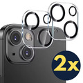 2x Kamera Schutz Glas für iPhone 15 14 13 12 11 Pro Max Linsenschutz Panzerfolie