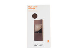 Offizielle Sony SCR30 Kupfer Style Up Abdeckung mit Smart Window - Xperia Z3+ Plus