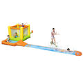 Bestway 53343 Wasserpark mit Hüpfburg, Wasserrutsche & Pool aufblasbar Spielpool