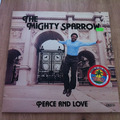 TROJAN  Reggae   LP  -  THE MIGHTY SPARROW  - PEACE AND LOVE
