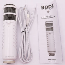 Rode Podcaster - White Mikrofon, USB