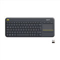 Logitech Wireless Touch Keyboard K400 Plus inklusive Touchpad, Tastatur, kabello