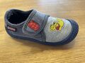 Haribo Kinder Hausschuhe Gr 25 Blau Klettverschluss Schuhe Bär Kita Kindergarten