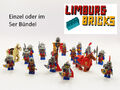 Lego Löwen Ritter, Pferd, Skelett, - Einzeln oder im Bündel - Minifigur