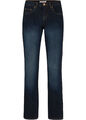 Shaping-Stretch-Jeans Straight-Fit Kurz Blau Damenjeans Hose Neu