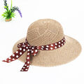 Faltbare Damen Sonnenkappe Wide Brim Frühling Sommer Floppy Beach Strohhut DE