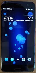 HTC U11 Dual SIM - 64GB - Brilliant Black, SIM-Lock frei, kleiner Glasschaden