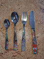 WMF Cromargan Kinder Essbesteck (Messer, Gabel + 2 Löffel) Dschungelbuch-Design