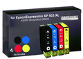4 XL Patronen für Epson 503 XL Expression XP 5200 XP 5205 WF 2960 DWF 2965DWF