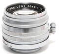 Canon lens 1,5/50mm chrome for Leica Screw Mount NOTTESTED