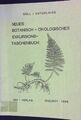 Neues Botanisch-Ökologisches Exkursions-Taschenbuch; Das wichtigste zur Biologie