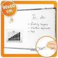 XXL Whiteboard 60x90cm Memoboard White Board Magnettafel Memotafel Schreibtafel