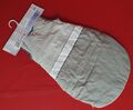 ROBA Baby Schlafsack 70 cm grau / weiß atmungsaktive Baumwolle, NEU & OVP