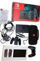 Nintendo Switch Konsole mit Joy-Con-Grau HAC-001(-01) 2. V + Tasche & Controller