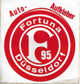 Auto Aufkleber 11,5cm x 11,5 cm: Fortuna Düsseldorf