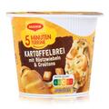 Maggi 5 Minuten Terrine Kartoffelbrei mit Röstzwiebel & Croutons 56g (1er Pack)
