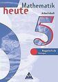 Mathematik heute - Ausgabe 1997: Mathematik heute, Regel... | Buch | Zustand gut