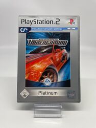 PS2 Need For Speed: Underground Sony PlayStation 2 Spiel mit Anleitung