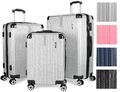 Hartschalen Koffer London ABS Trolley M L XL oder Reise Koffer Set 3 teilig