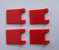 LEGO®  4 Stück,  2 x 2 für z.B. für 6285 (2335) Fahne, Flagge, Rot