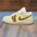 Nike Air Jordan 1 Low Gr.41 gelb DN6998 700 Damen Schuhe Sneaker Limited Herren