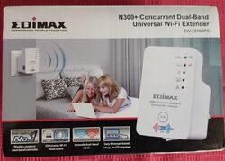 Edimax N300+ Universal WiFi Extender EW-7238RPD V1.0 2.4GHz & 5GHz WLAN Wireless