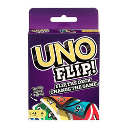 UNO FLIP! Kartenspiel Gesellschaftsspiel geeignet Famile für 2-10 Spieler Games
