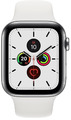 Apple Watch Series 5 GPS Cellular 40mm Edelstahl silber Smartwatch - WIE NEU!!