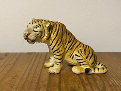 1x Schleich Tier Tigerin/ Tiger Sitzend 14096 WildLife alt Safari