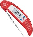 Instant Reader Digitales Thermometer Kochen Lebensmittel Temperatur Sonde LCD Küche UK
