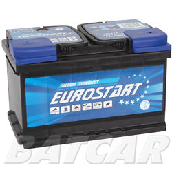 Autobatterie EUROSTART 12V 75Ah 700A EN TOP QUALITÄT