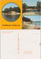 Ansichtskarte Zeischa-Bad Liebenwerda Waldbad - Ansicht - Strand und See 1988