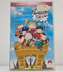 Rugrats in Paris - Der Film, auf VHS-Videokassette, von Nickelodeon VHS