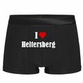 Boxershorts I Love Heltersberg das ideale Geschenk für Valentinstag Weihnachten