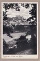 Ansichtskarte Marburg an der Lahn - Blick auf das Schloss von Süden - 1936 - s/w