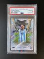 2023 TOPPS ARGENTINA WORLD CHAMPTIONS LIONEL MESSI THE GREATEST PSA 10