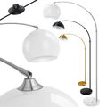 KESSER® Design Bogenlampe Marmorfuss 146-220cm Lampe Stehlampe Stehleuchte