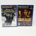 Pirates of the Caribbean Bundle PS2 PlayStation 2 PAL/UK verpackt mit Handbuch
