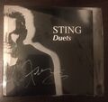 STING Duets CD SIGNED AUTOGRAPHED Digipack + card exclusive limited Italian Edit