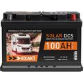 Solarbatterie 100Ah 12V EXAKT DCS Wohnmobil Batterie Solar Bootsbatterie 90Ah