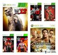 Xbox 360 - WWE 11,12, 13,14,15,16,17 Allstars - Wählen Sie Ihr Spiel - Multi-Angebot