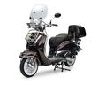 Retroroller EasyCruiser Braun 50ccm 45 kmh EFI Motorroller Scooter Moped