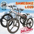 SAMEBIKE LO26 Elektrofahrrad 26 Zoll E Mountainbike E-Bike 21-Gänge Pedelec MTB