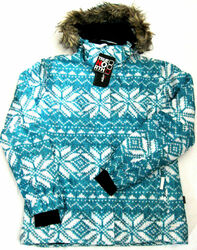 TrueNorth Linda Aqua Tex Jacke Skijacke HighTech Protection peacock