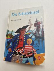 Buch Die Schatzinsel Robert Louis Stevenson  Kinderbuch 1971