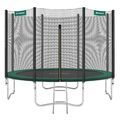 Trampolin Ø 366 cm rundes Gartentrampolin mit Sicherheitsnetz/Leiter SONGMICS 