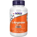 NOW Foods L-Arginin 500 mg 100 Kapseln, Aminosäure, Herz-Kreislauf-Gesundheit