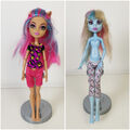 Monster High 2014 Howleen Wolf Creepateria & 2012 Abbey Bominable Picture Day
